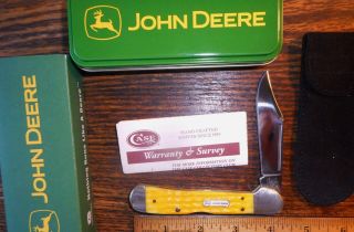 Case Xx Usa John Deere Copperlock 61549l Ss 5 Dot 2005 Pocket Knife