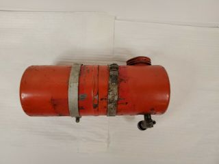 VINTAGE RACING GO KART WEST BEND Gas tank with straps POWER BEE 580 2
