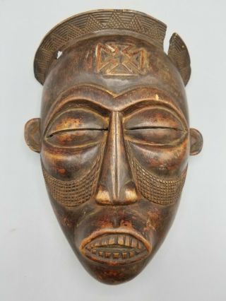 Chokwe Mwana Pwo Mask Angola African Tribal Art