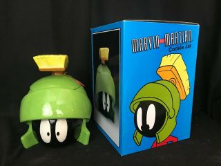 Vintage Marvin The Martian Looney Tunes Cookie Jar (six Flags)