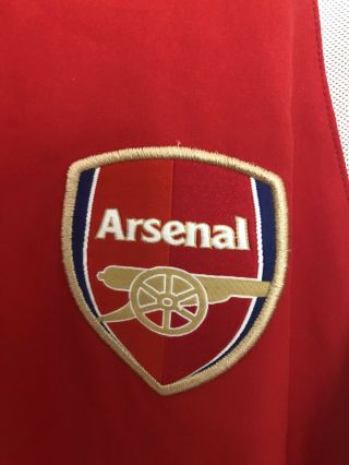 Vintage Arsenal FC Home Football Shirt 2002 - 2004 Nike Size Large Adults 2