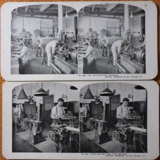 Complete Set Of 50 Sears And Roebuck Stereoscope Cards In Keystone View Co.  Box