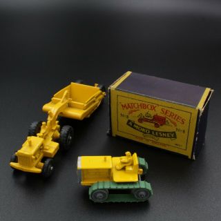 Matchbox Moko Lesney No.  8 Caterpillar Tractor,  Box & M - 1 - A Earth Mover 8332 - 3