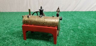 Weeden Antique Toy Steam Engine Cast Iron Base See Pictures (bfeb - 07 - 073)