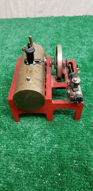 WEEDEN Antique TOY STEAM ENGINE CAST IRON BASE SEE PICTURES (BFEB - 07 - 073) 3