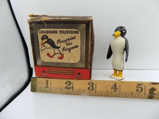 Peregrine The Penguin Lead Toy Muffin The Mule Pocket Television C1950s