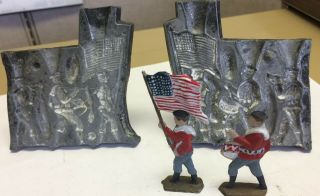 Vintage Lead Soldier Mold Marching Band