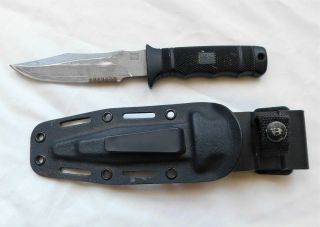 Sog Seal Pup Knife Seki - Japan W/ Sheath 4.  75 " Blade