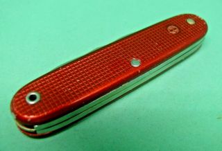1964 Wenger 93mm model 1961 Soldier Red alox Swiss Army Knife 2