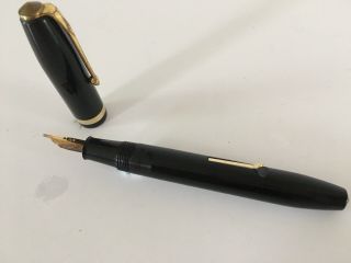 Vintage Black “no 84” Conway Stewart Fountain Pen,  14ct Gold Nib