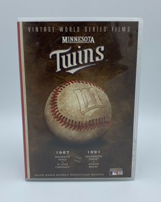 Minnesota Twins - Vintage World Series Films (2006,  Dvd)