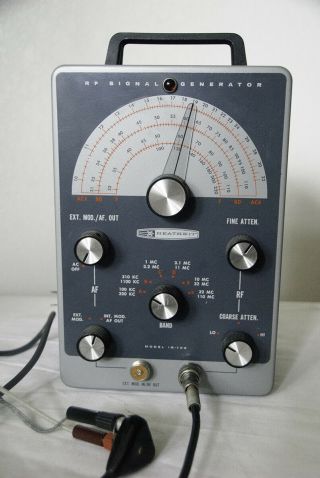 Vintage Heathkit Ig - 102 Rf Signal Generator,