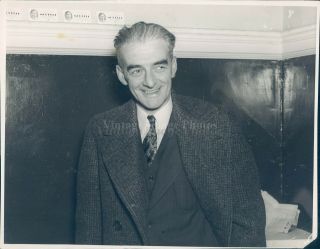 1937 Press Photo Mayor John O Brien Politics Business Man Smiling Rare Antique