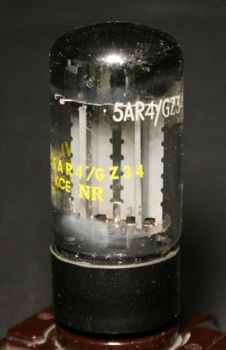 Vintage Sylvania Mullard 5ar4 Gz34 Vacuum Tube