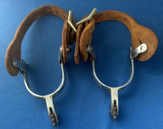 Vintage Western Cowboy Spurs - Made In China