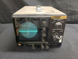 Vintage Bk Precision 1403a 3” Oscilloscope Sweep Range - -