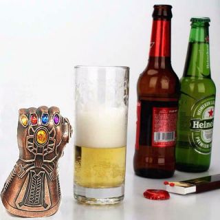 Infinity Thanos Gauntlet Glove Beer Bottle Opener Soda Glass Caps Remover