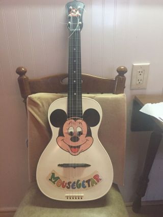 Mousegetar Mickey Mouse Vintage Guitar
