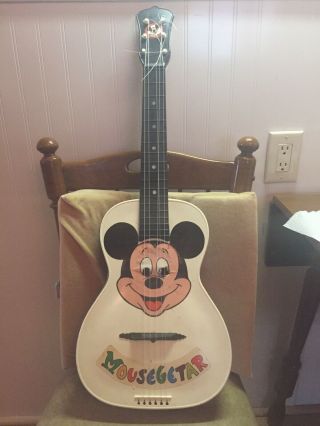 Mousegetar Mickey Mouse Vintage Guitar 2