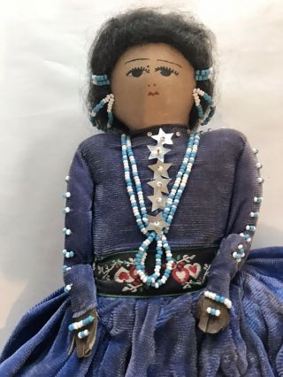 Vintage Native American Indian Souvenir Doll