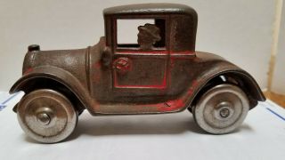 Dent Cast Iron Coupe With Driver - - 1920s Or 1930s