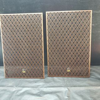 Vintage Sansui Sp 5000a Speaker Grills - Set Of 2