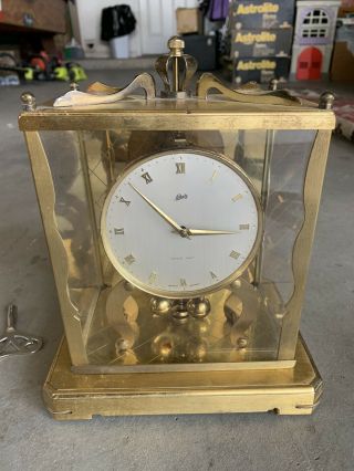 Vintage Schatz Germany 1000 Day Anniversary Mantel Clock For Repair