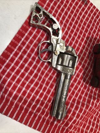 Vintage Old Nichols Stallion 32 Cap Gun Needs Hammer Great Parts