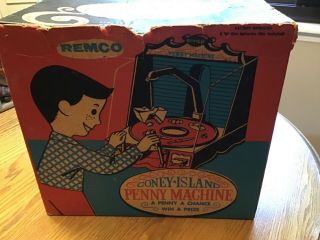 Remco Coney Island Penny Machine - 1950 