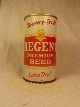 Regent Zip Top Straight Steel Old Beer Can