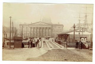 Victorian Photo Lancashire Liverpool Customs House