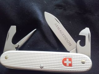 Victorinox Armageddon Promo Swiss Army Alox Pioneer Pocket Knife