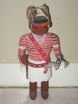 C1955 Hopi Kachina Katsina Native American Indian Doll Signed/tag