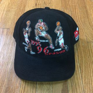 Vintage Sports Specialties Chicago Bulls Snapback Hat Jordan Rodman Pippen