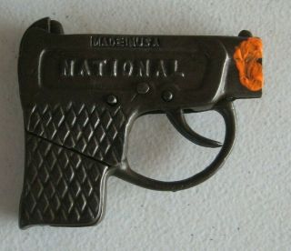 1908 National No.  25 Cast Iron Cap Gun.  Pat 