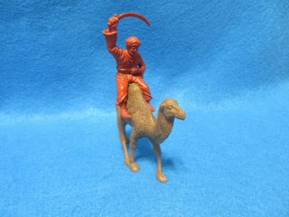Marx Vintage Captain Gallant 60mm Mounted Arab With Camel