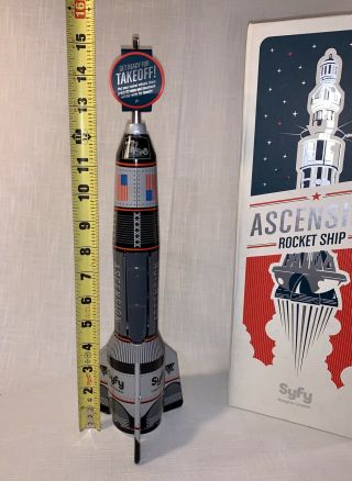 Ascension Rocket Space Ship Metal Tin Toy Syfy T.  V.  Series Limited Press Kit 2