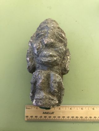 Vintage Old Stone Kissi Tribe Nomoli Figure Carved Stone Idol Africa