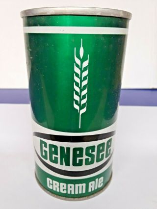 Vintage Genesee Cream Ale " Capital N " 12oz Steel Beer Can