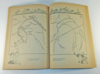 Rare Vintage 1946 Roy Rogers & Trigger Horse Whitman Coloring Book 3