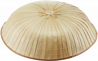 Japanese Sandogasa Traditional Samurai Travel Hat Bamboo 46cm Cosplay At0707y
