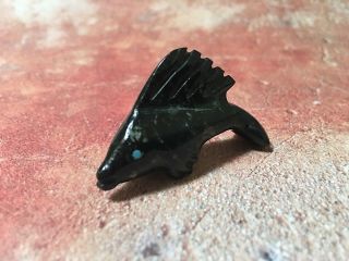 Fish - Zuni Fetish Carving by Ron Laahty 3