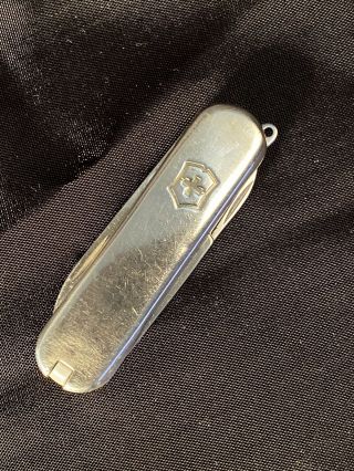 Tiffany Victorinox Sterling Silver & 18k Gold Swiss Army Pocket Knife