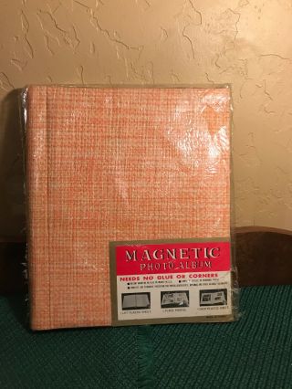 Vintage Magnetic Photo Album 10 Pages