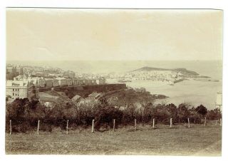 Victorian Photo Cornwall St Ives General View
