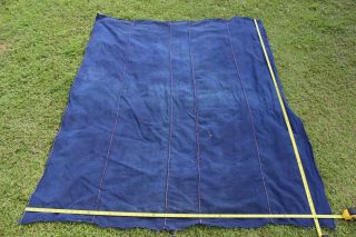 Vintage Worn Out Boro Japanese Indigo Cotton Futon Cover Panel Huge For Project