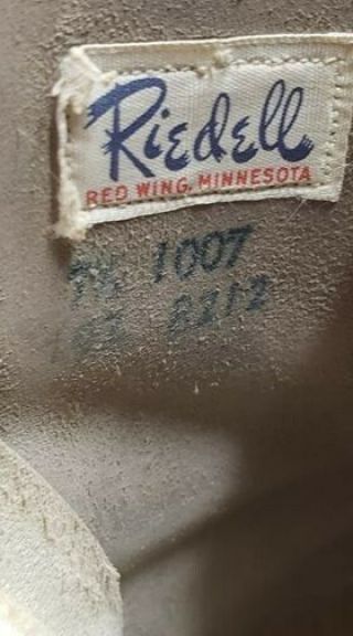 Vintage Riedell Roller Skates size 7 1/2 3
