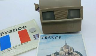 Vintage Sawyers View Master Viewer W/ France 21 Images