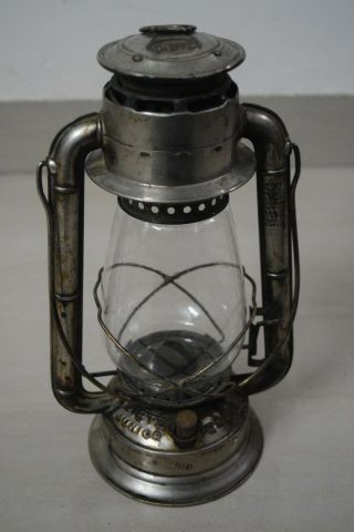 Vintage Dietz Junior Brass Made Kerosene Lantern Lamp Made In America 410