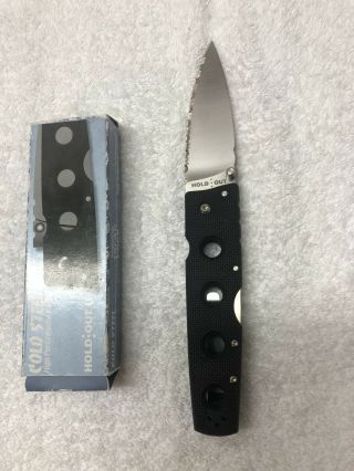 Discontinued Cold Steel Hold Out Ii Folder Knife